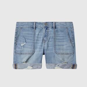 TORRID 5 Inch Vintage Stretch Mid-Rise Jean Shorts